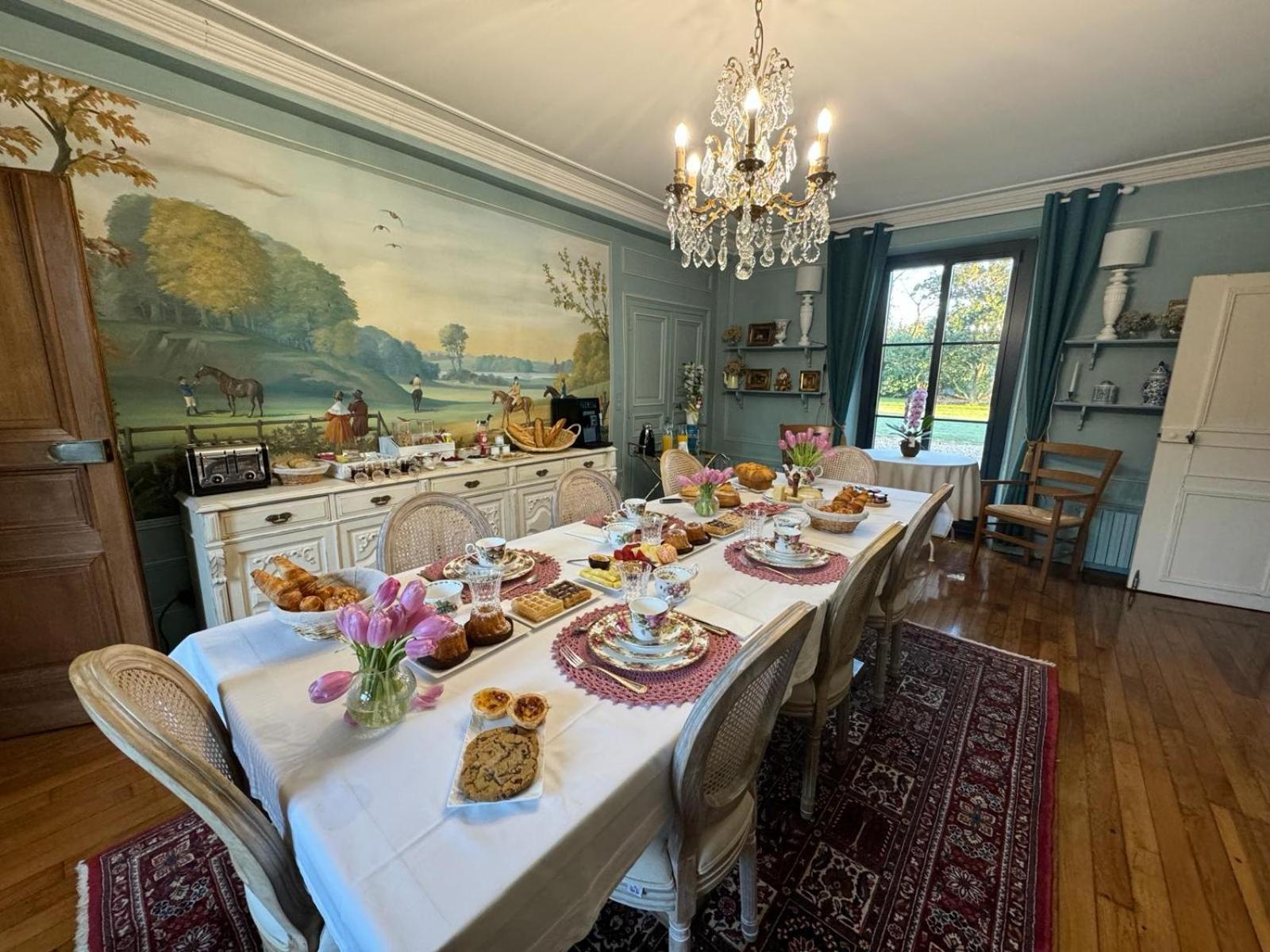Chailly-en-Biere La Plaine De L'Angelus Bed & Breakfast エクステリア 写真